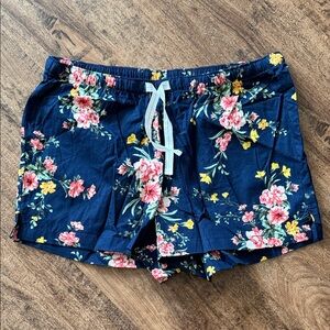 Floral Women's PJ Shorts size small